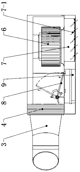 Fresh air machine with multi-duct switching structure and duct switching method