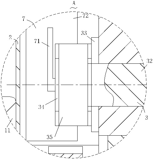 A crimping device for electrode foil production