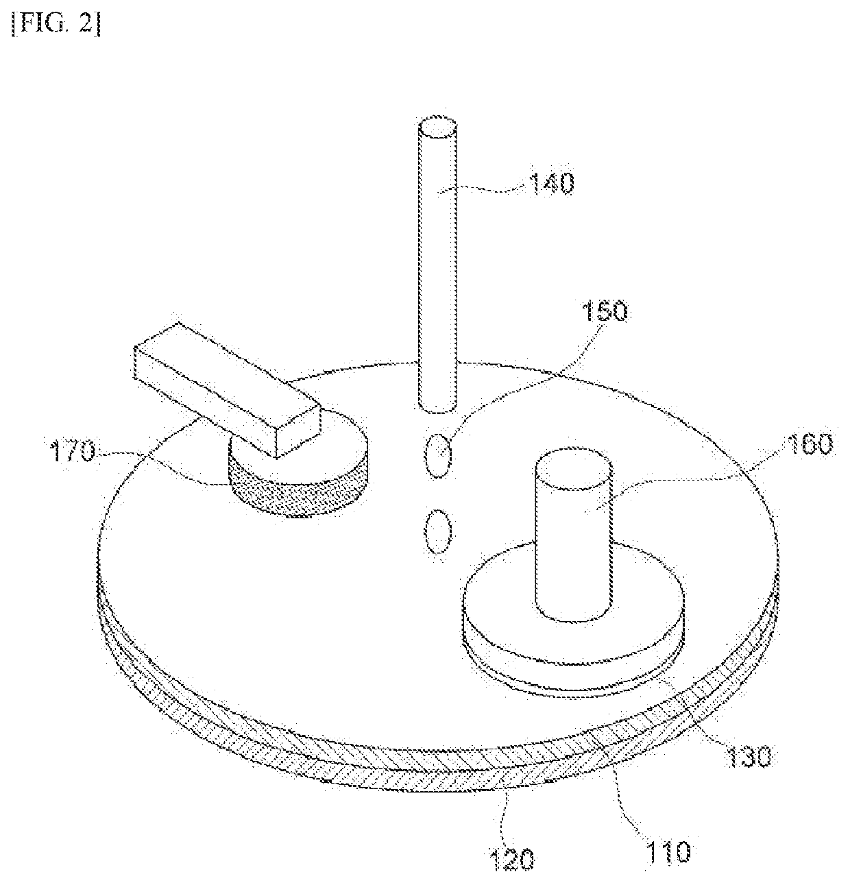 Polishing pad and method of fabricating semiconductor device using the same