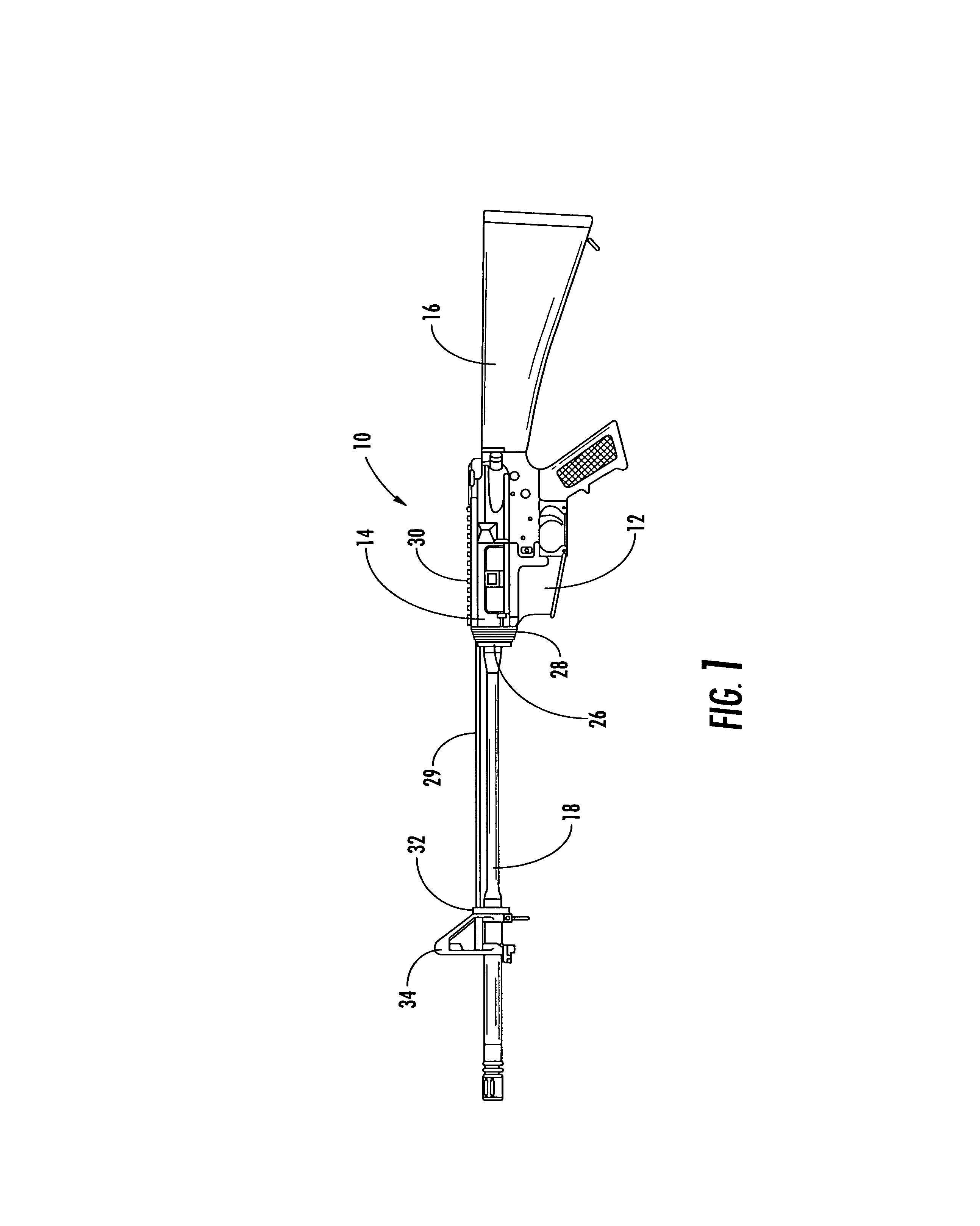 Modular fore-end rail assembly for firearms