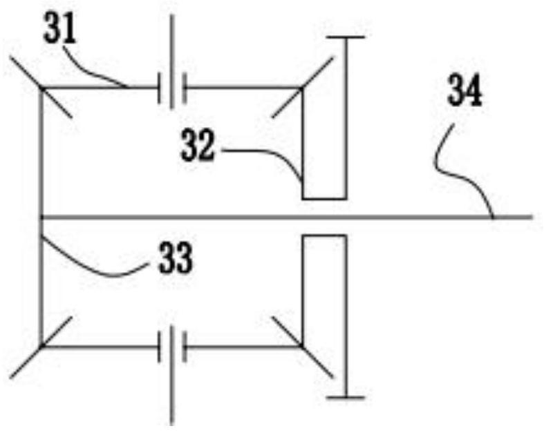 Differential multi-shaft cascade electromechanical coupling device for hybrid electric vehicles