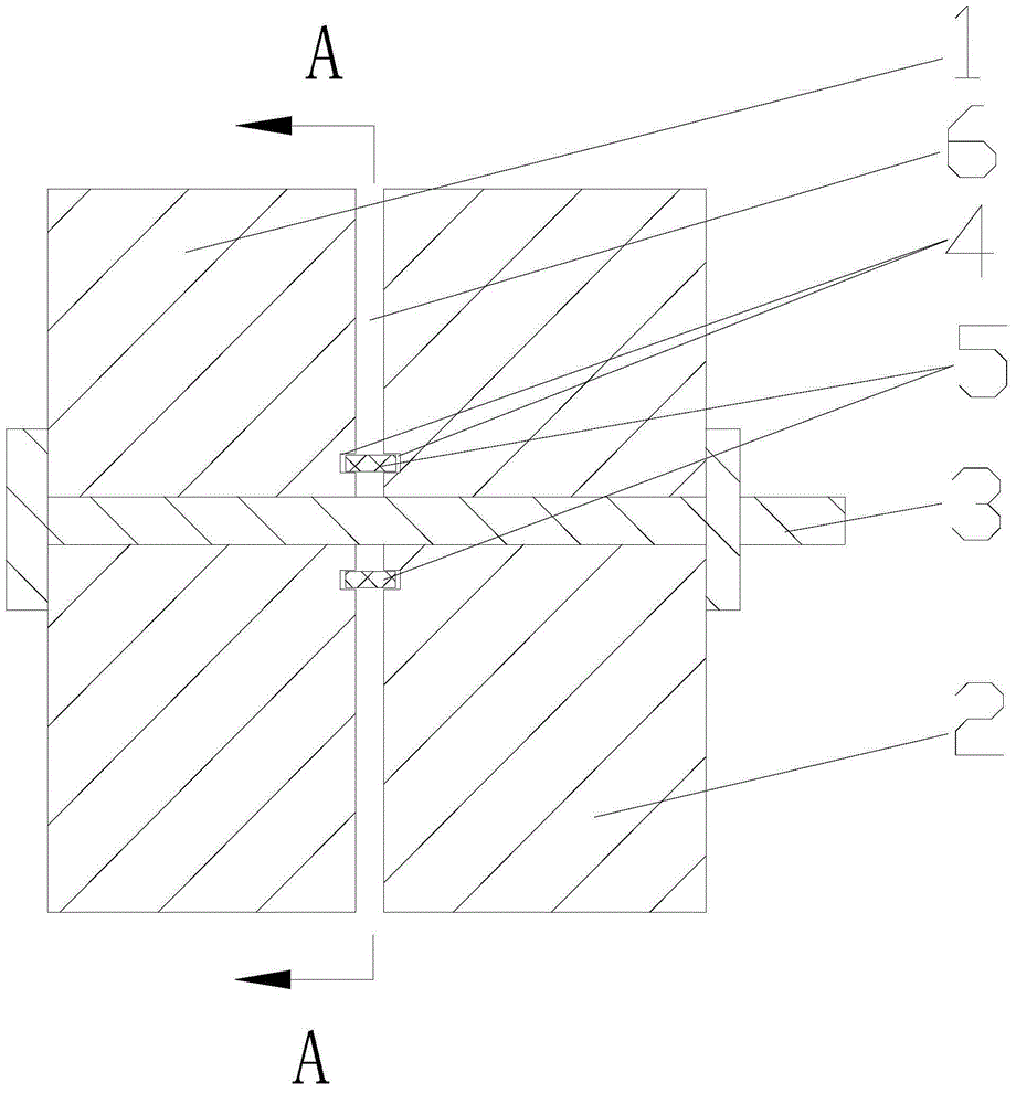 Aeronautical composite material box molding tooling