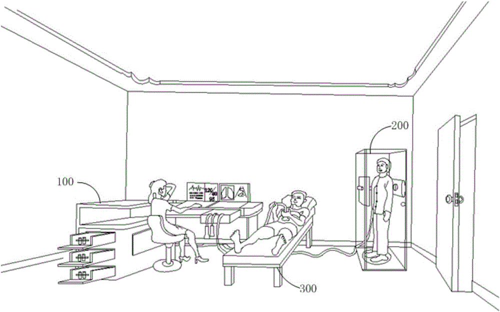 Household physical examination monitoring system