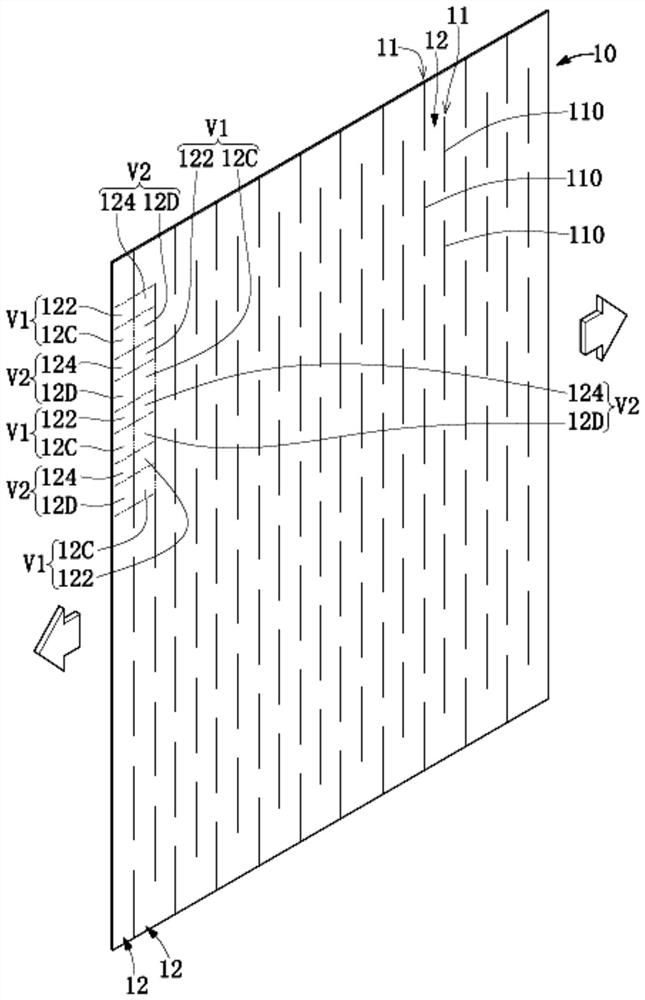 Sandwich type cushion packaging material and manufacturing method thereof