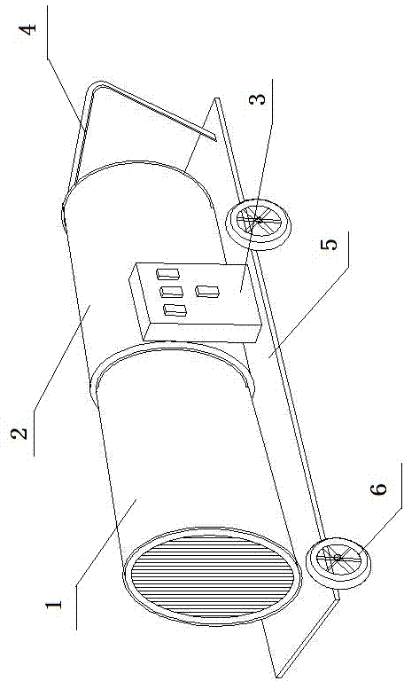 Method for preventing gray mold in lily flower cutting facility production in winter and heating air blowing equipment