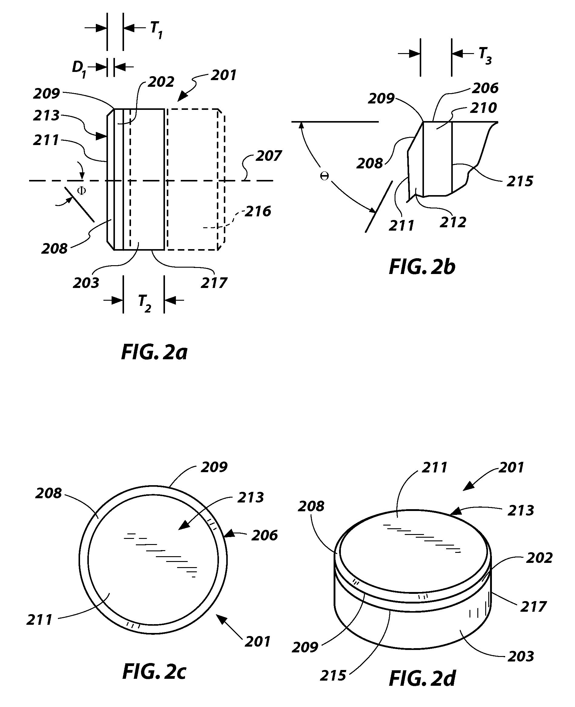 Superabrasive cutting elements with enhanced durability and increased wear life, and drilling apparatus so equipped