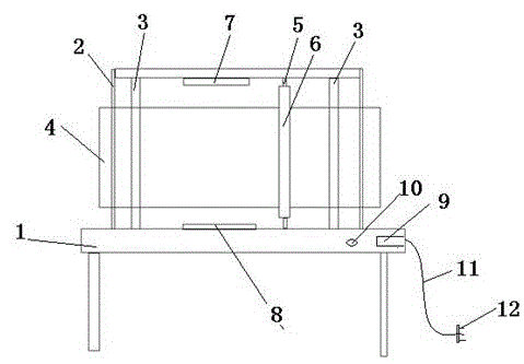 Novel weaving unhairing machine