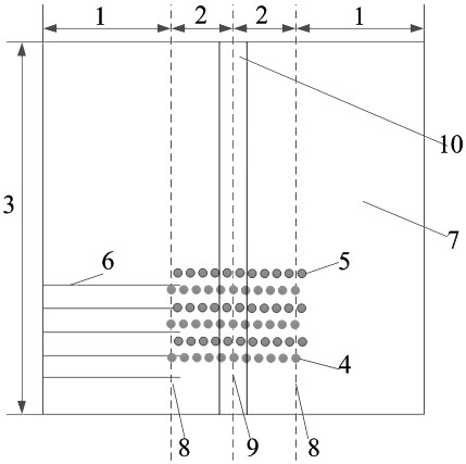 Extraction method combining roof extraction roadway cross-layer drilling presplitting blasting with multi-branch directional holes