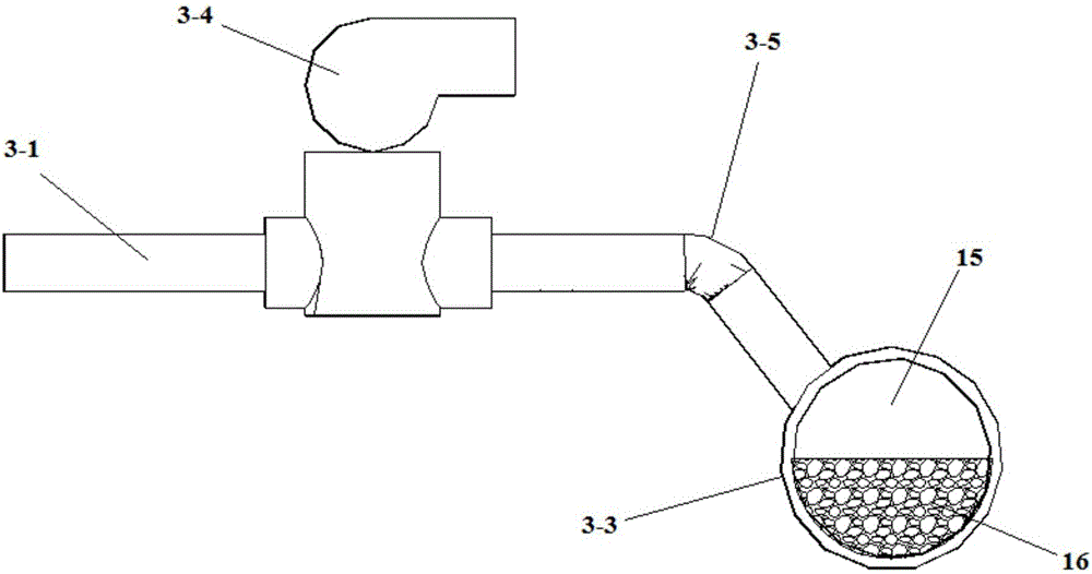 Air-water combined flushing system and method for high-sand-laden water direct drip irrigation capillary tube