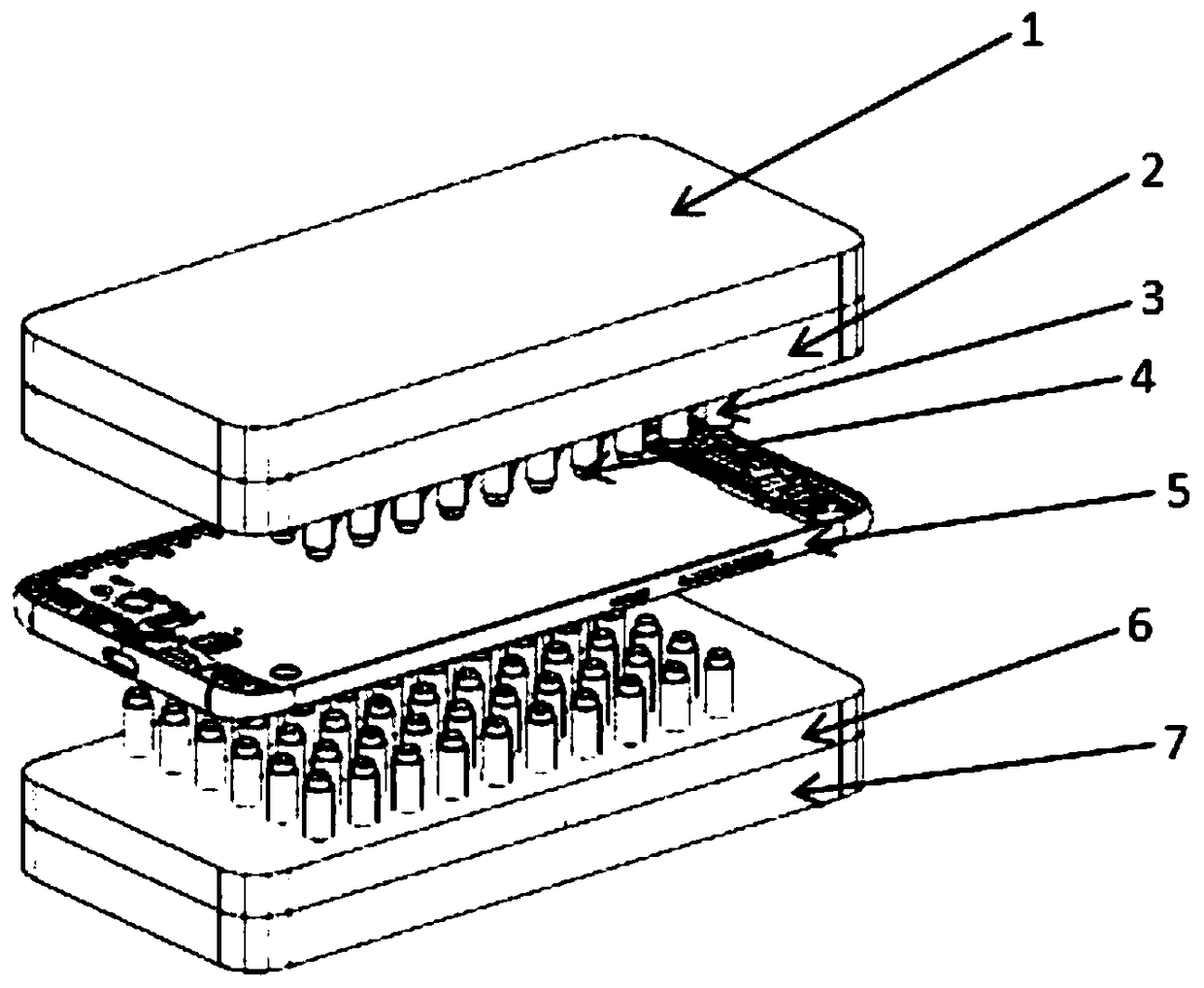 Middle frame shaping equipment and middle frame shaping method for electronic product