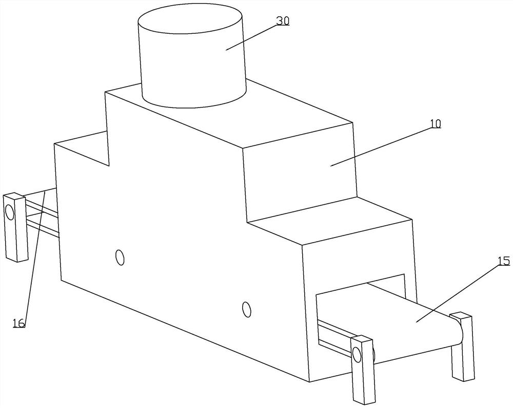 Plywood production equipment and production process thereof