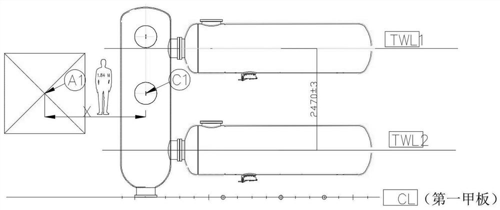 A Method for Locating Equipment Installation Points of a Saturation Diving System