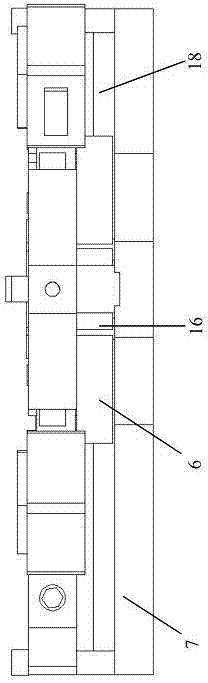 Online material biaxial static-dynamic performance test platform under service temperature