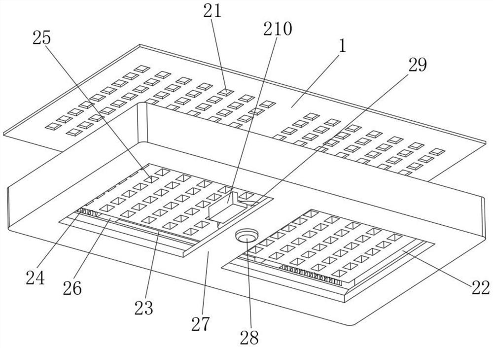 Waste recovery mechanism of hardware building material grinding device and working method of waste recovery mechanism