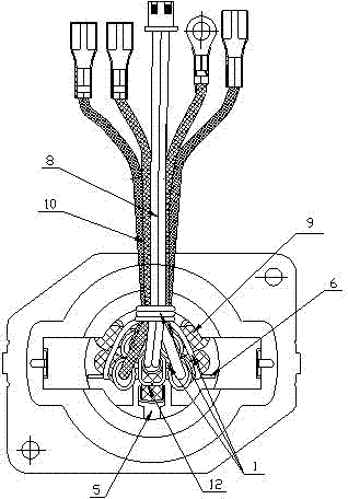 Temperature sensor for electric cooker