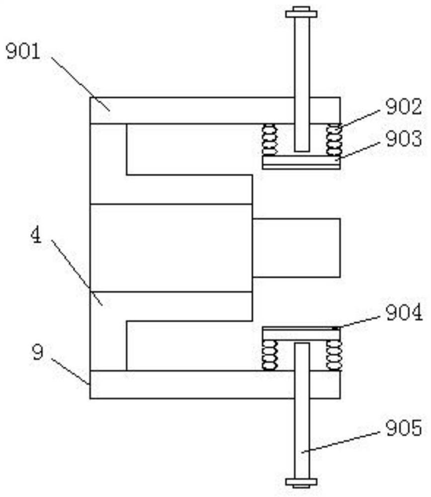 Air-leakage-proof dry-blowing casing device and method