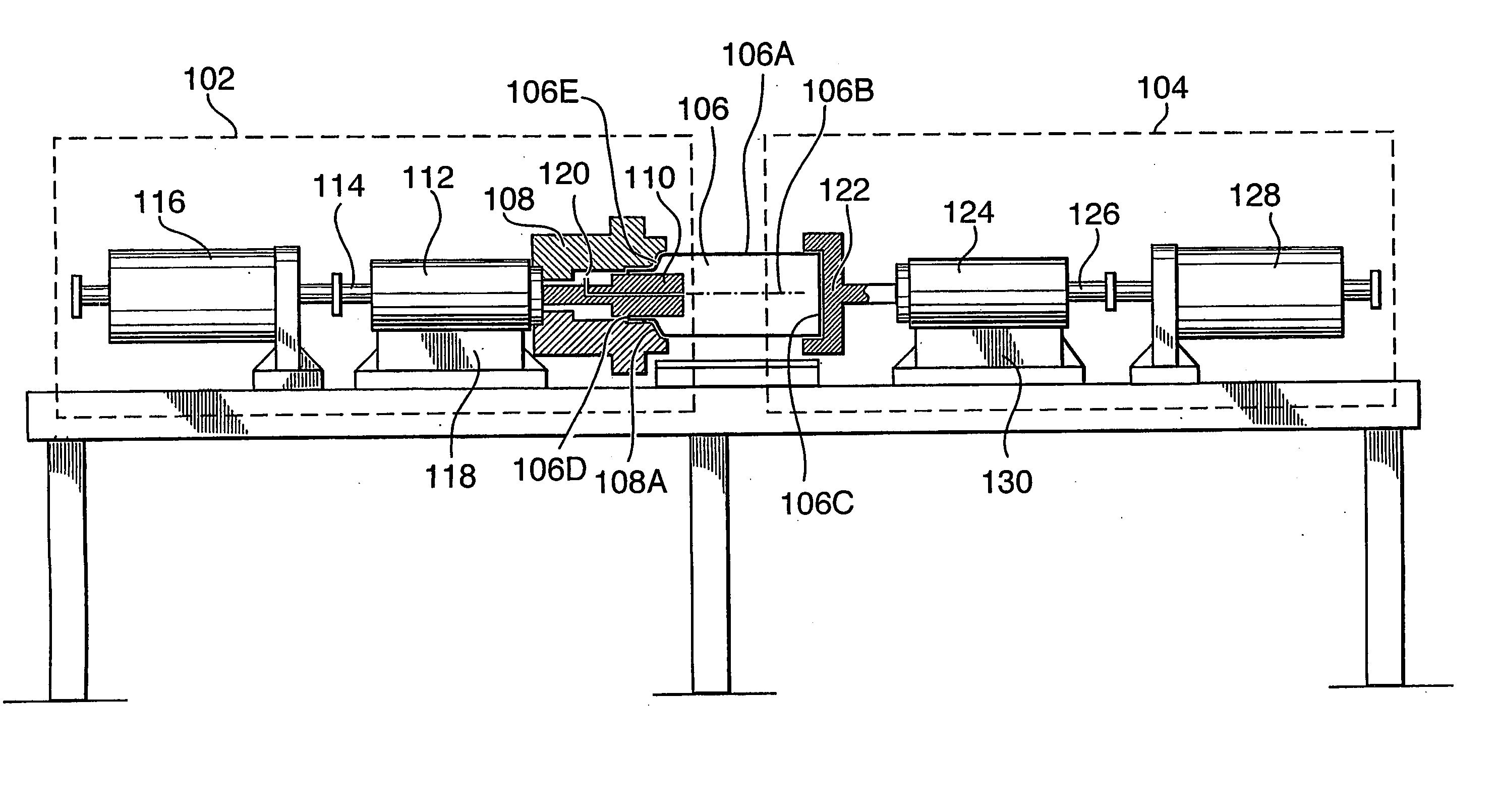 Linear drive metal forming machine