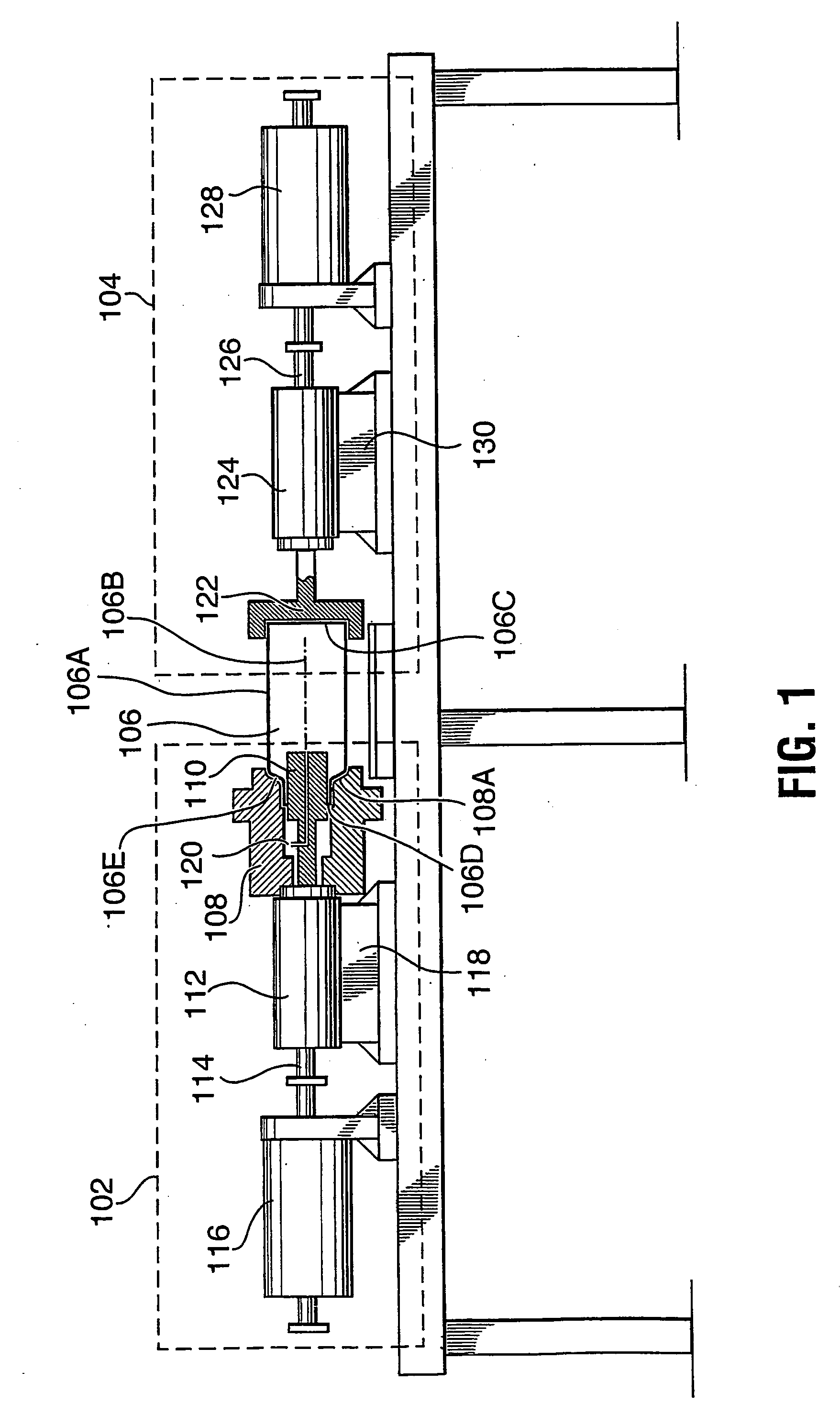 Linear drive metal forming machine