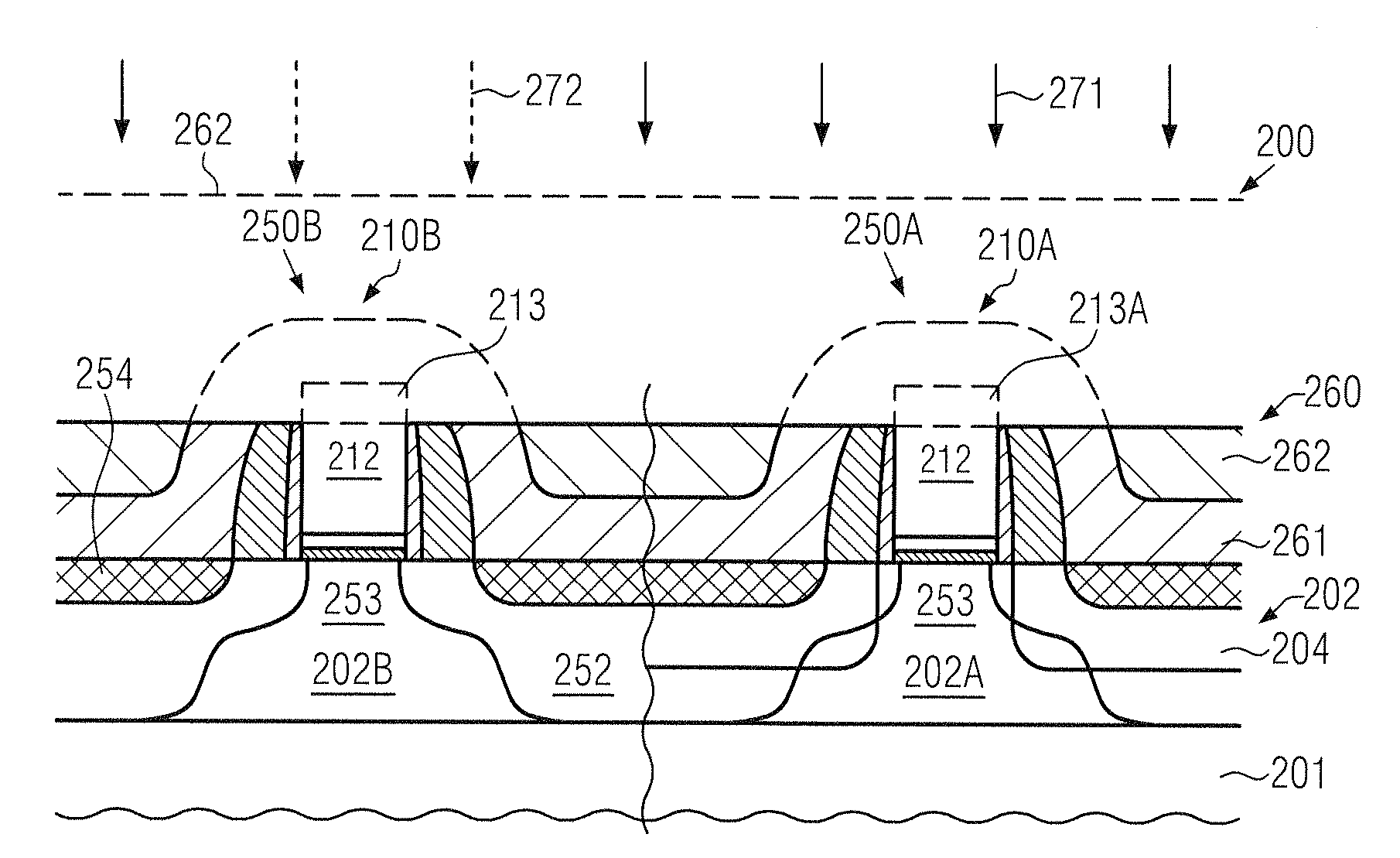 Replacement Gate Approach for High-K Metal Gate Stacks by Avoiding a Polishing Process for Exposing the Placeholder Material