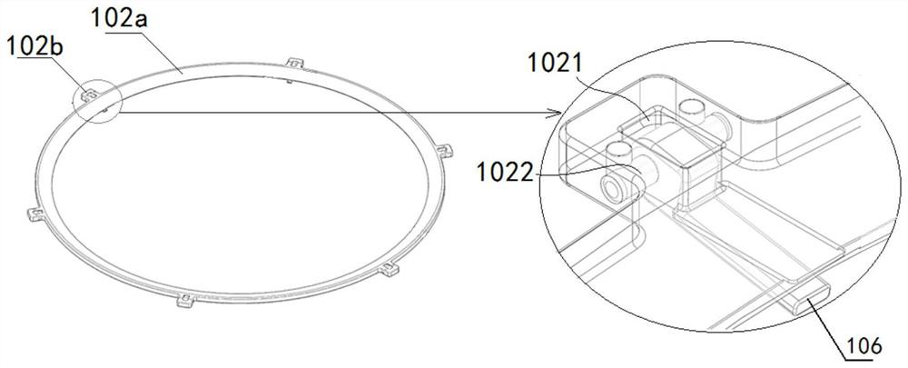 Shadow ring and reaction cavity structure comprising same