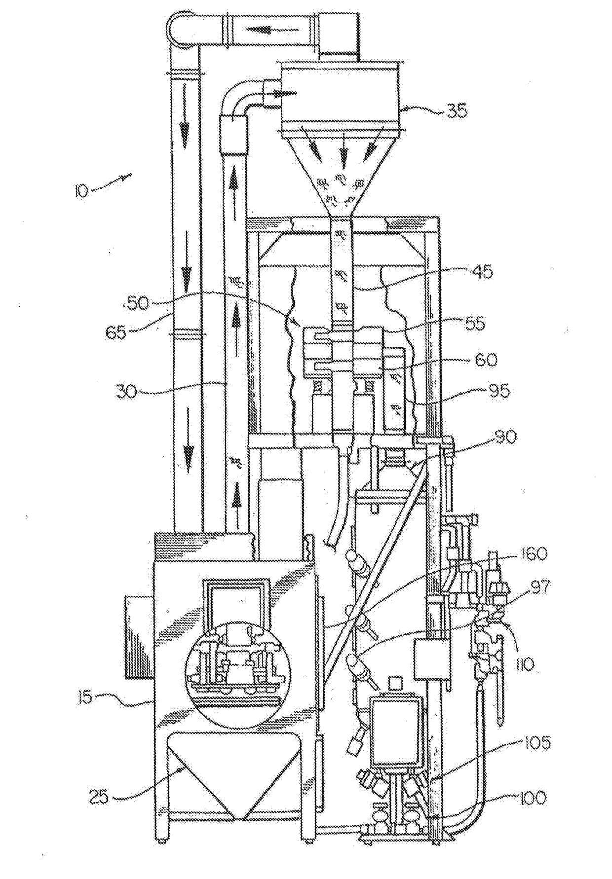 Part processing and cleaning apparatus and method of same