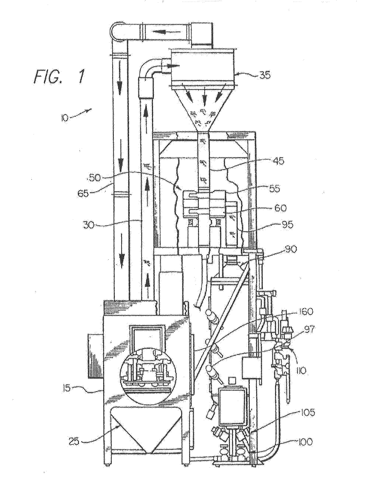 Part processing and cleaning apparatus and method of same