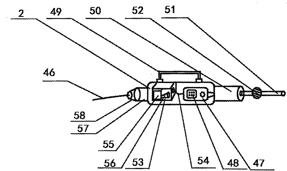 Otolaryngological ultrasonic therapy instrument