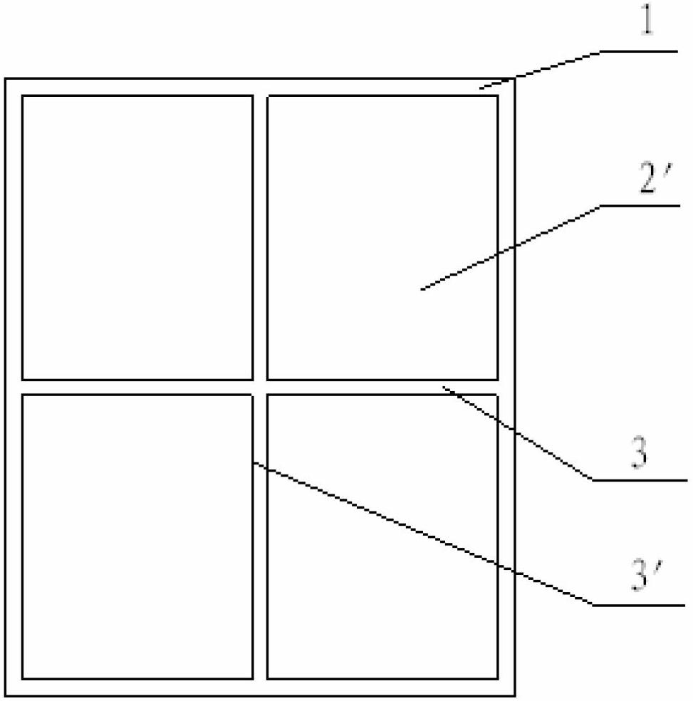 Framework structure of amorphous alloy transformer