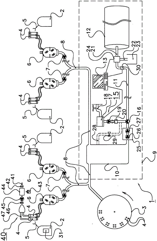 Milking device