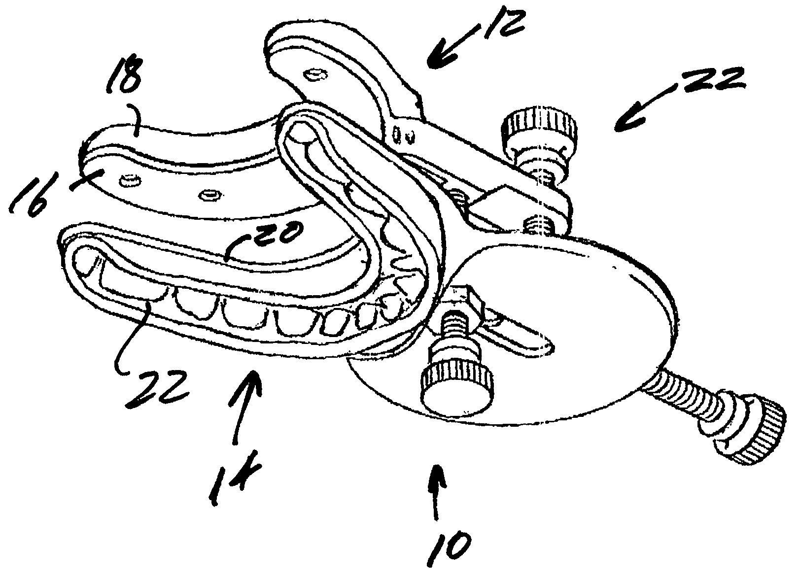 Mandible positioning devices