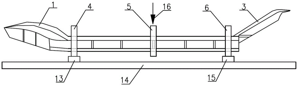 Correction method for heat treatment deformation of frame-class aluminum alloy casting