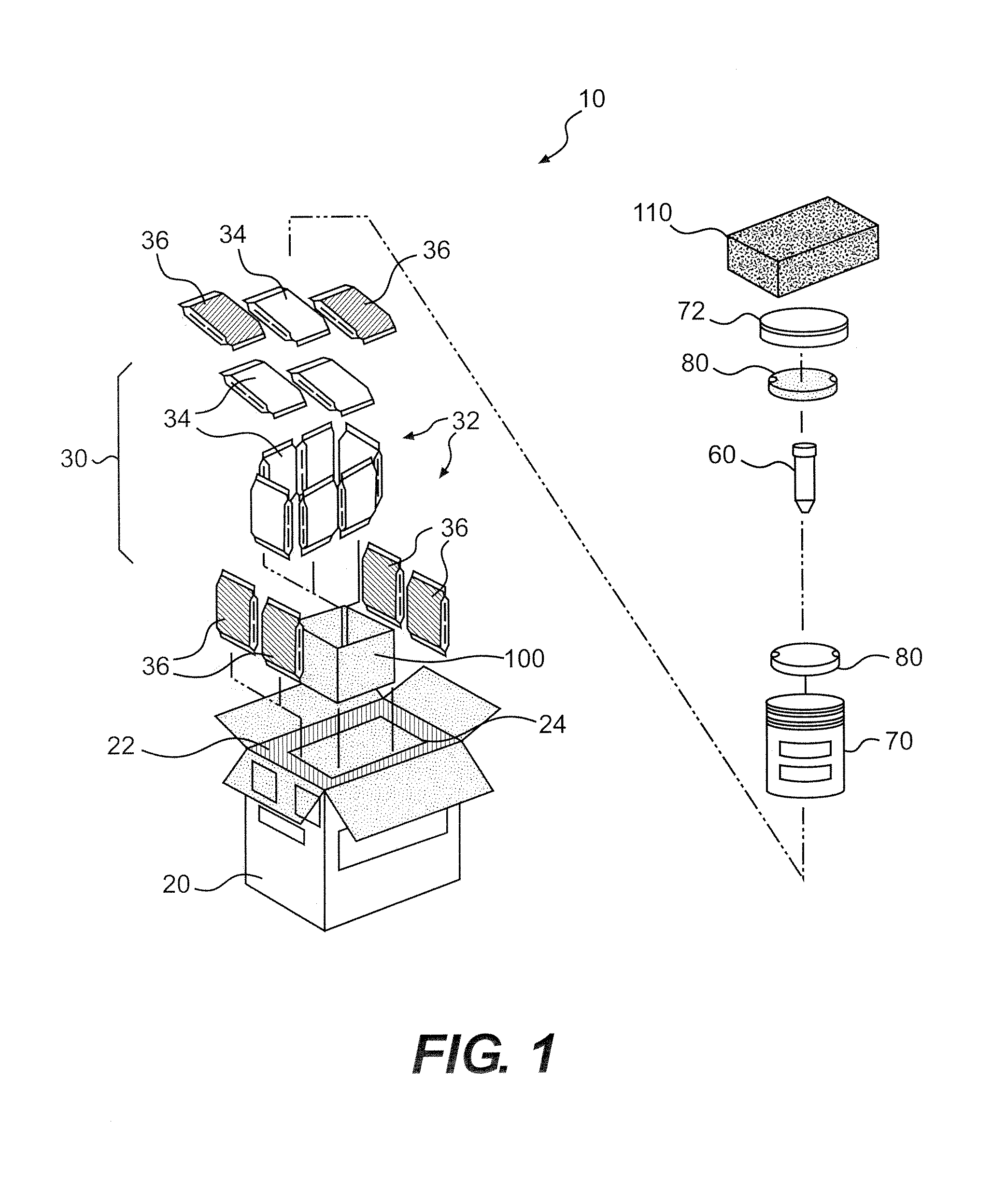 Thermally Insulated Transport Container For Cell-Based Products and Related Methods