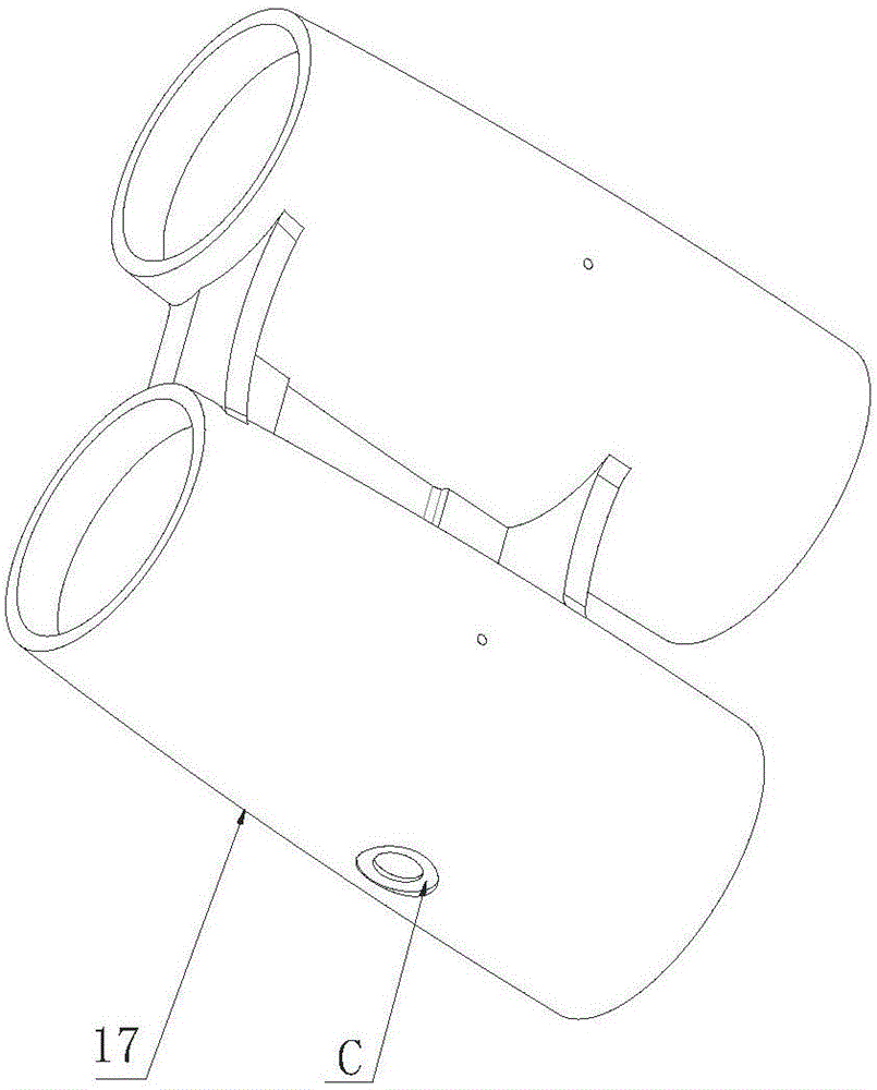 A telescope lens barrel milling processing fixture