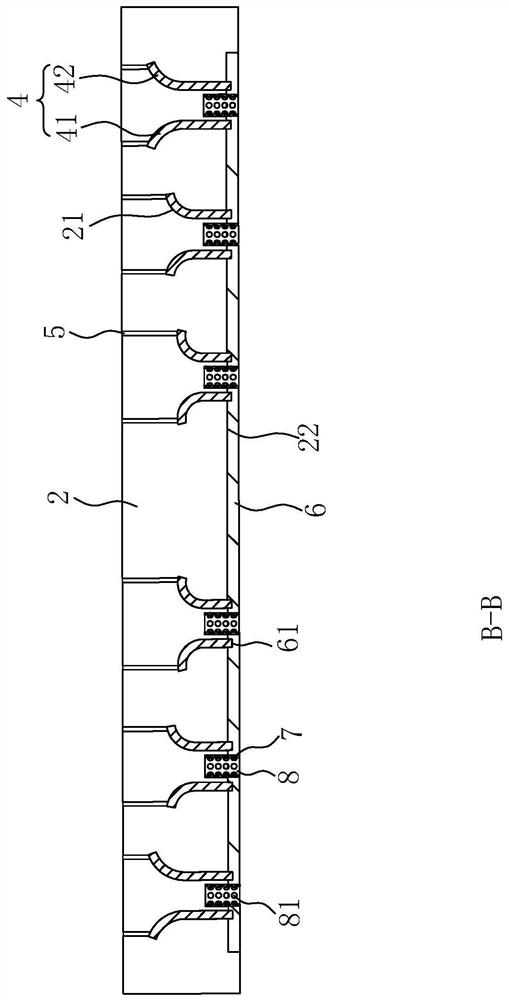 Reinforced type subway prestressed beam body and manufacturing method thereof