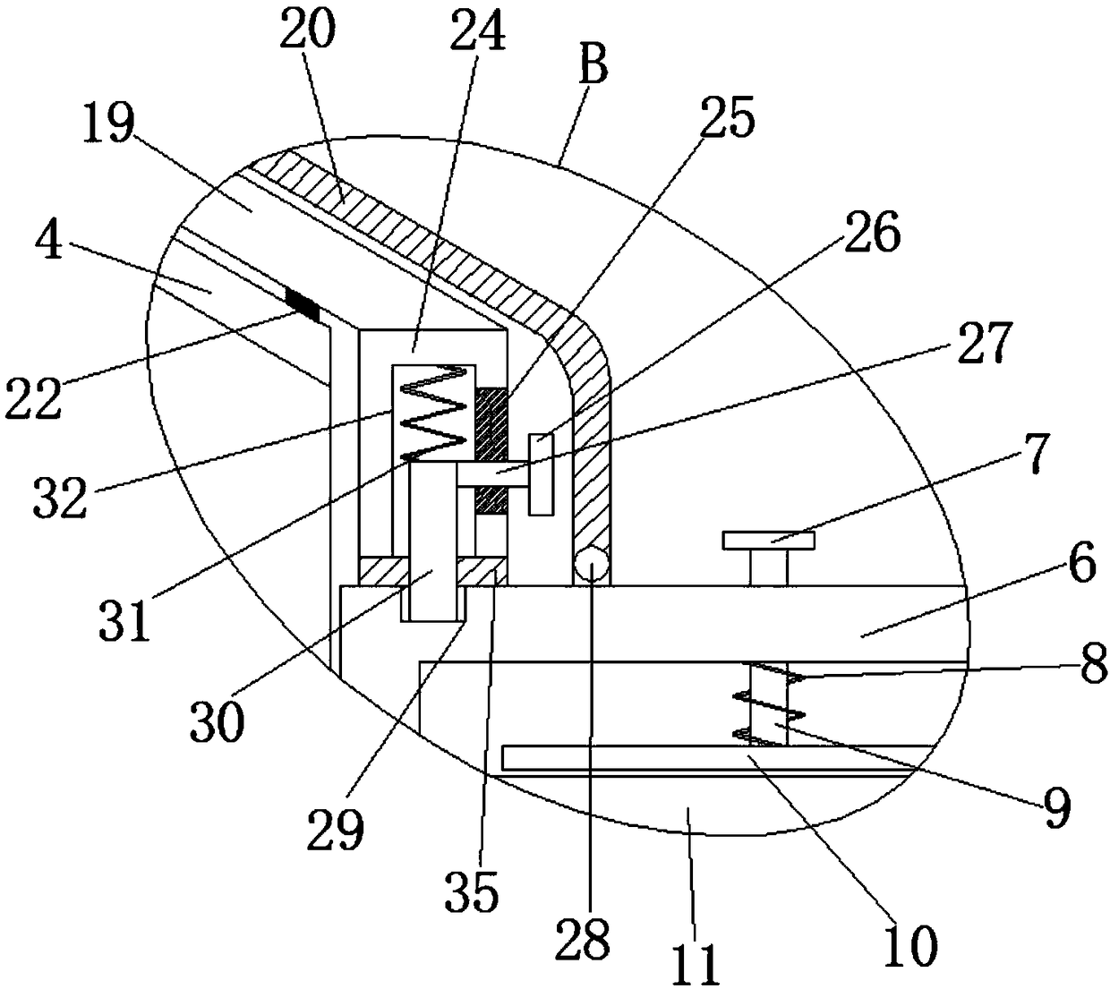 A plug-in LED film and television lamp softbox