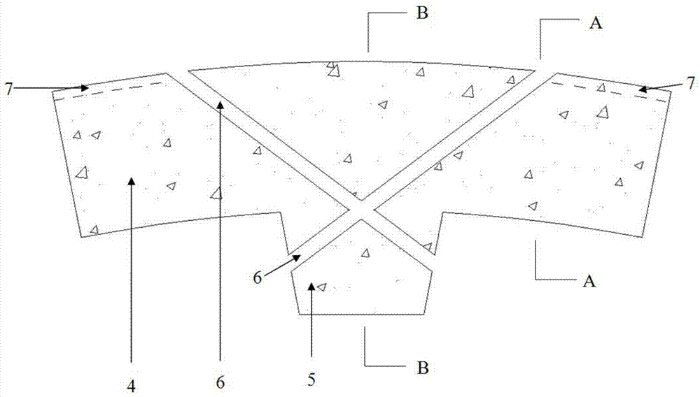 A hoop prestressed reinforced tunnel segment and its manufacturing method