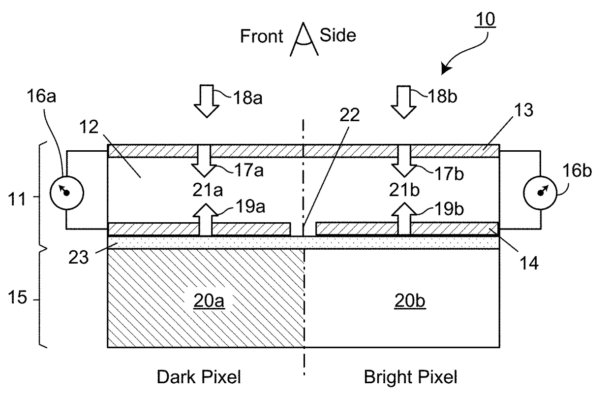 Optically determining messages on a display