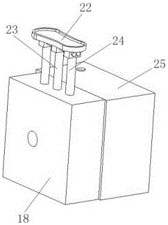 Driving device of mechanical air pump