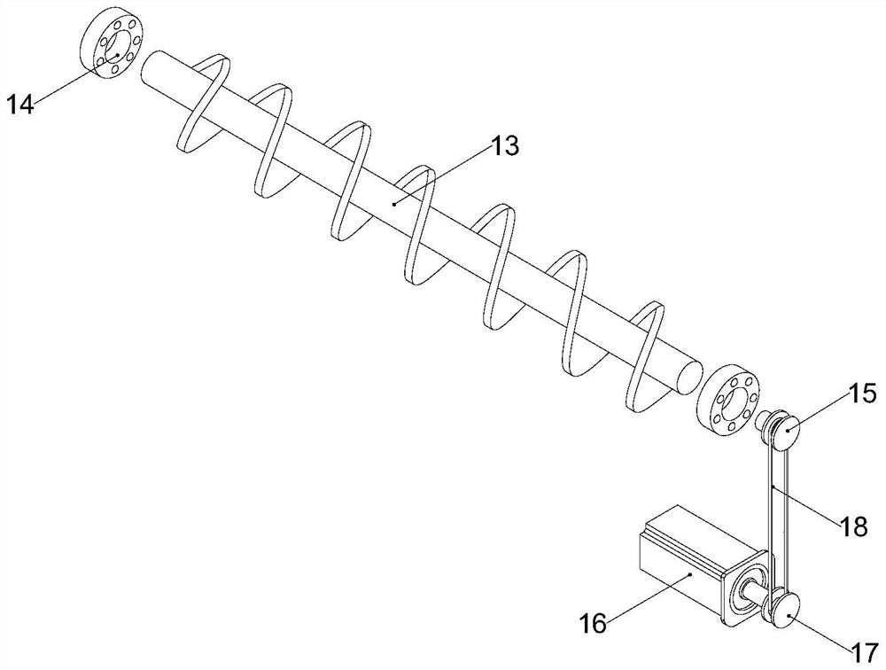 Efficient ice wrapping device for quick-frozen food production