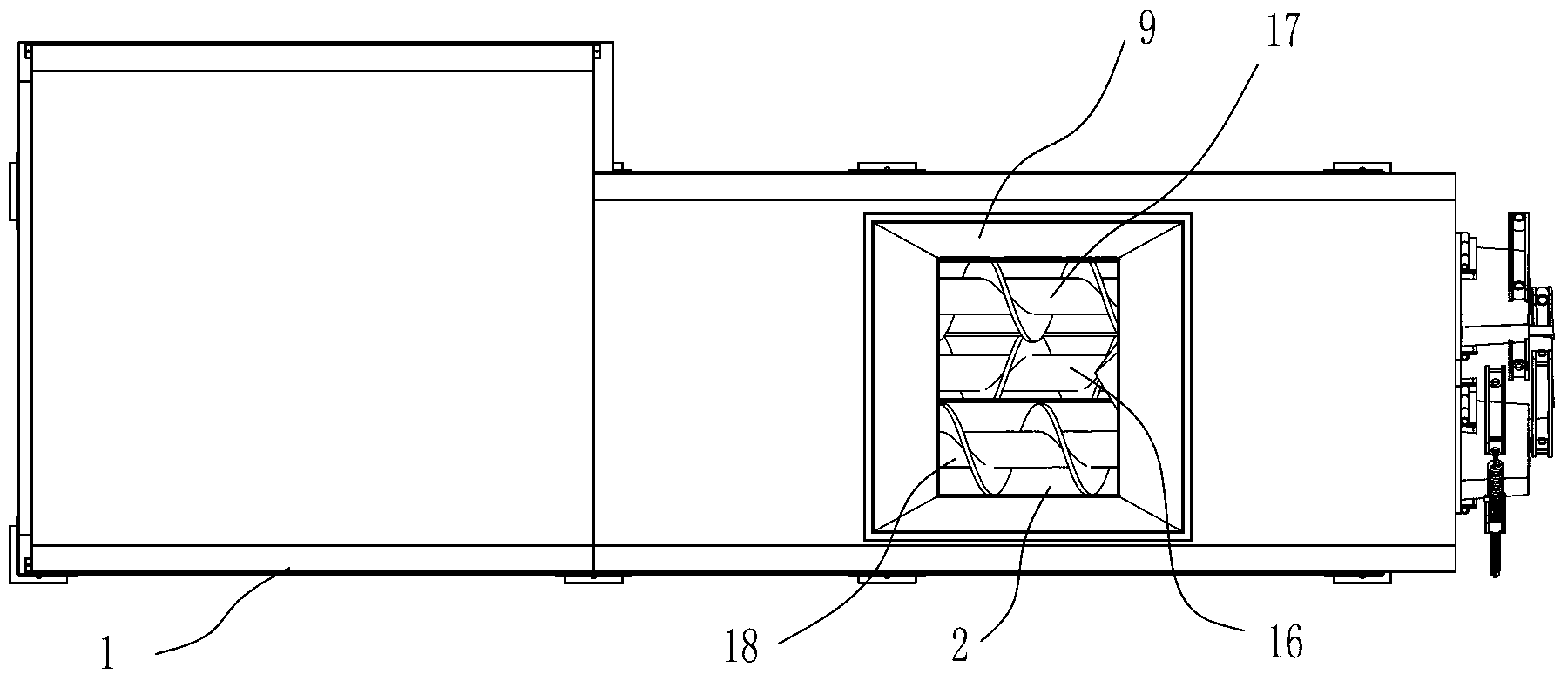 Efficient wringing machine