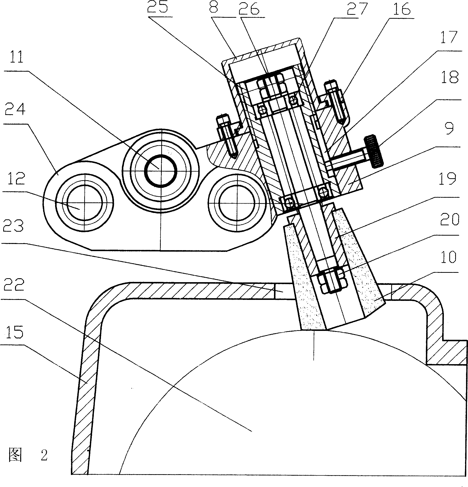 Roller grinder trimming equipment