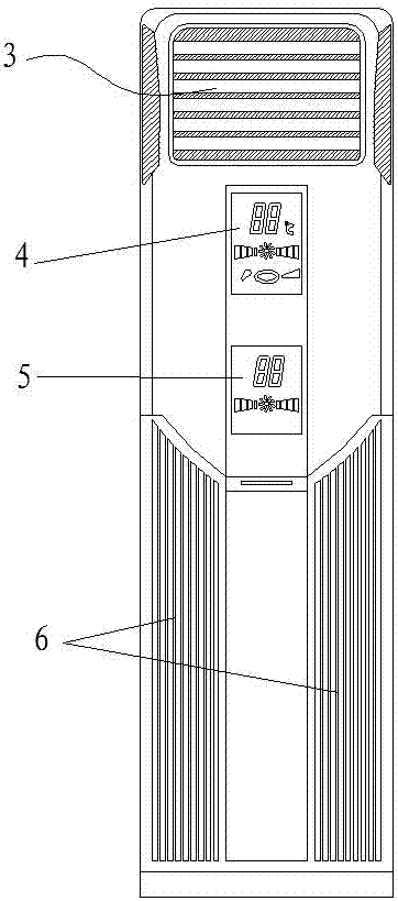 Cabinet-type constant temperature and constant cleanliness fresh air purifying system