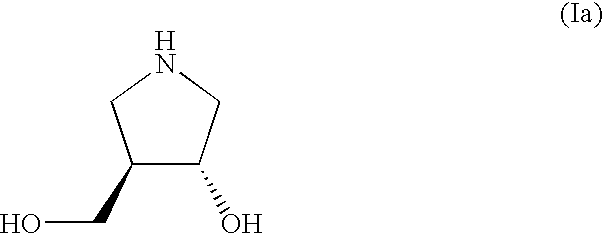 Process for the preparation of substituted pyrrolidine derivatives and intermediates