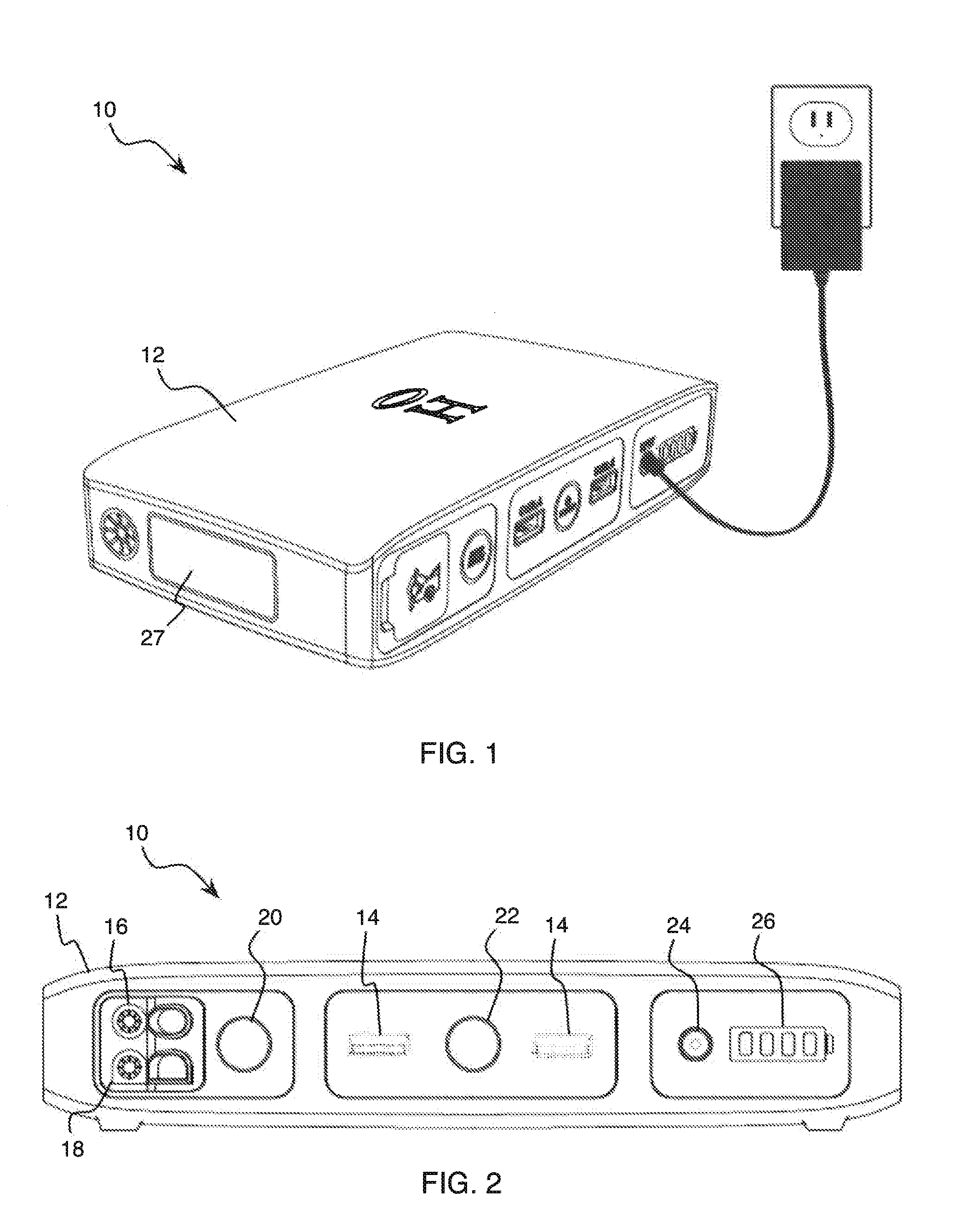 Safety circuit for multi-function portable power charger