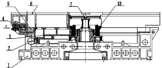 Large linkage digital control rotation equipment for bolt drawing machine