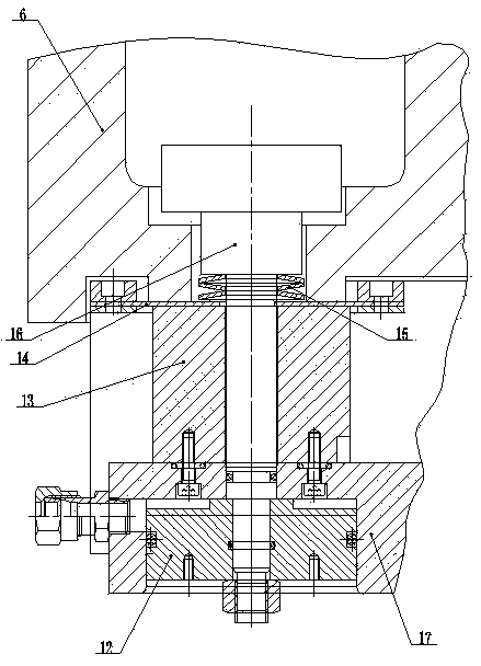 Large linkage digital control rotation equipment for bolt drawing machine