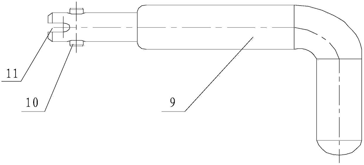 Quick lock used for vehicle-mounted electronic equipment of caterpillar band armored car