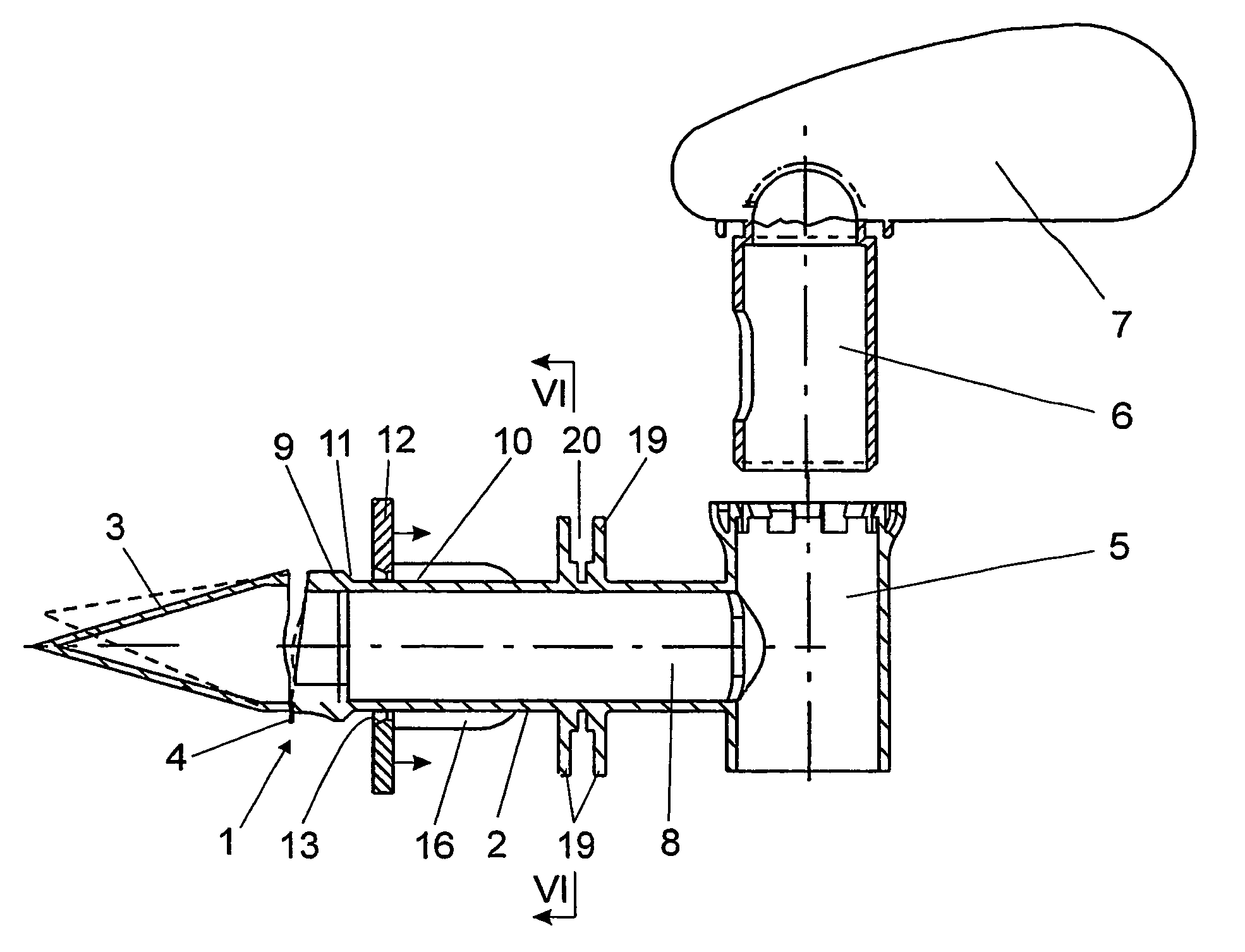 Outlet Tap Assembly For a Liquid Filled Flexible Packaging Bag