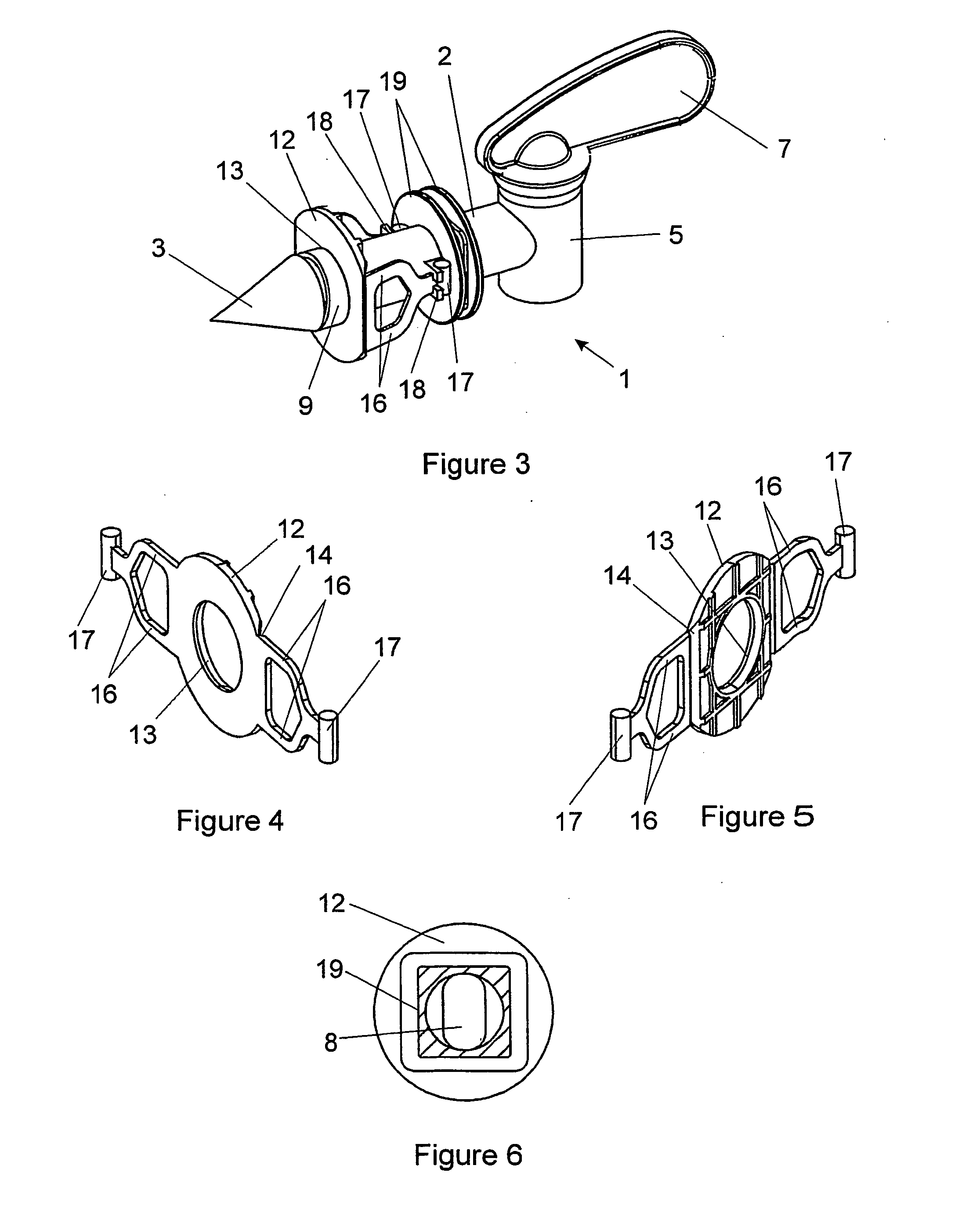 Outlet Tap Assembly For a Liquid Filled Flexible Packaging Bag