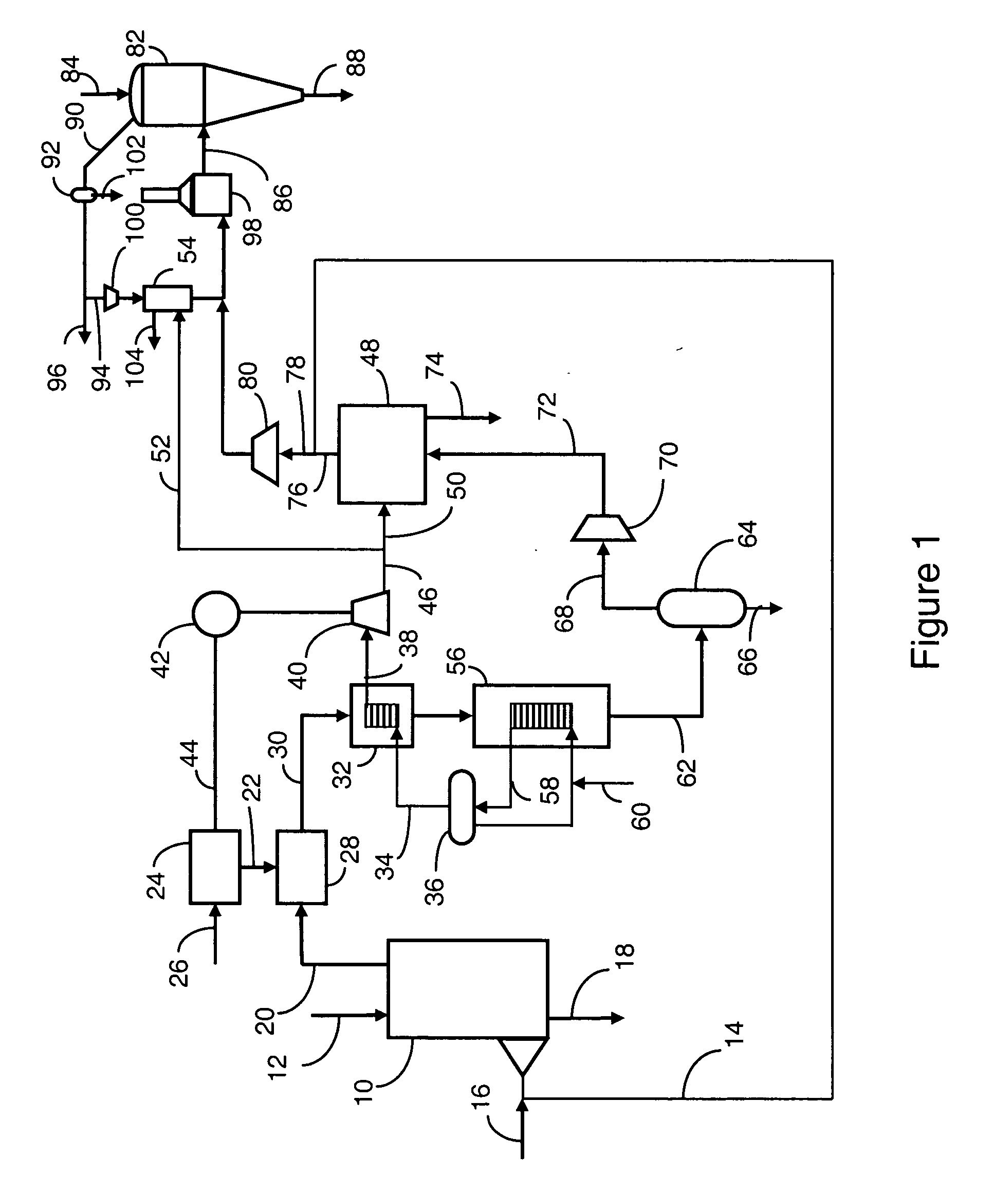 Method and apparatus for producing clean reducing gases from coke oven gas